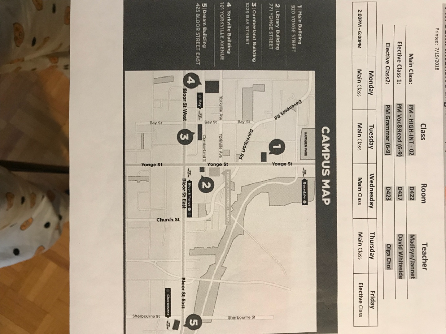 ilac afternoon class 1