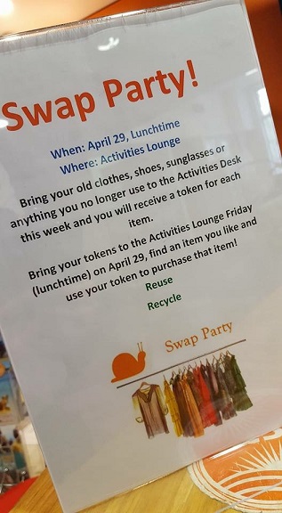 ILSCп in Brisbane- п activity 'Swap party'