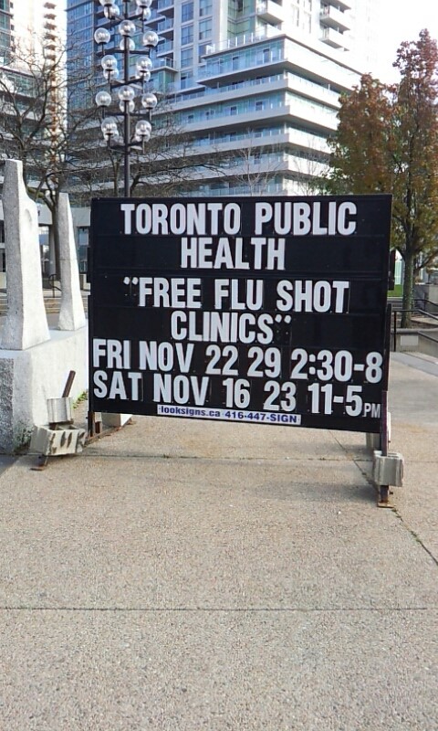  free flu shot