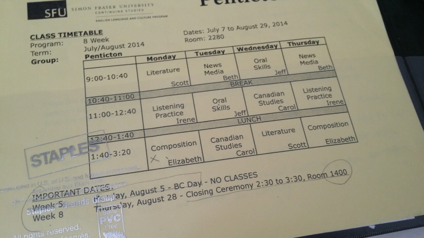 Simon Fraser University / ELC